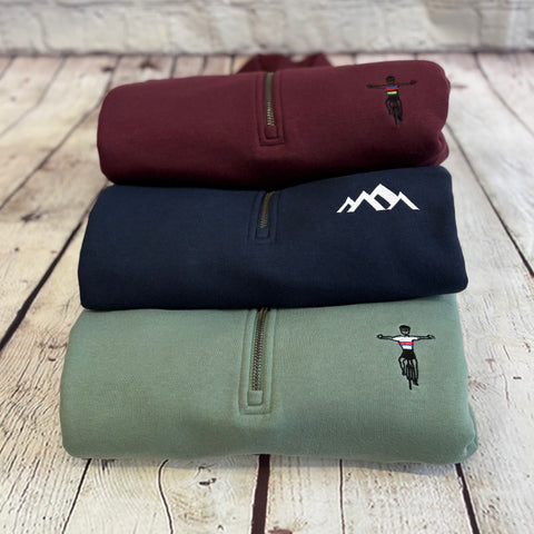 Four Peaks - 1/4 Zip Sweatshirt - (unisex)