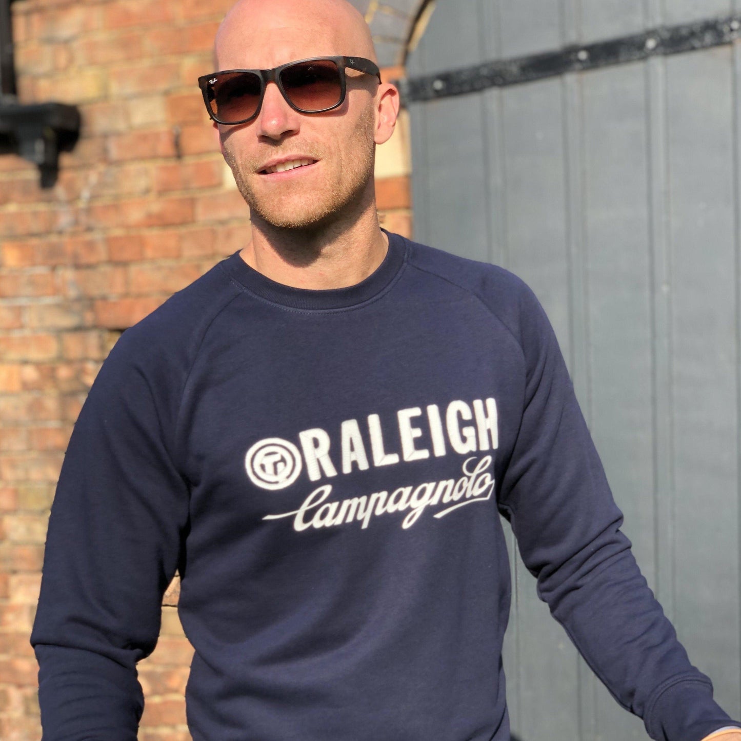 '76 Raleigh Campagnolo Sweatshirt (printed design) - Spoke & Solace