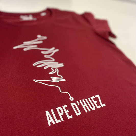 Alpe D' Huez 'The Ascent' - T-Shirt - Spoke & Solace