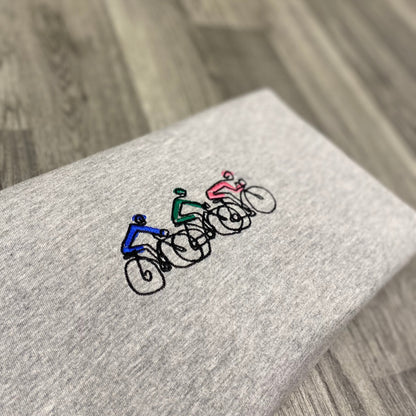 Women's Bike Tour Embroidered Tee - Spoke & Solace
