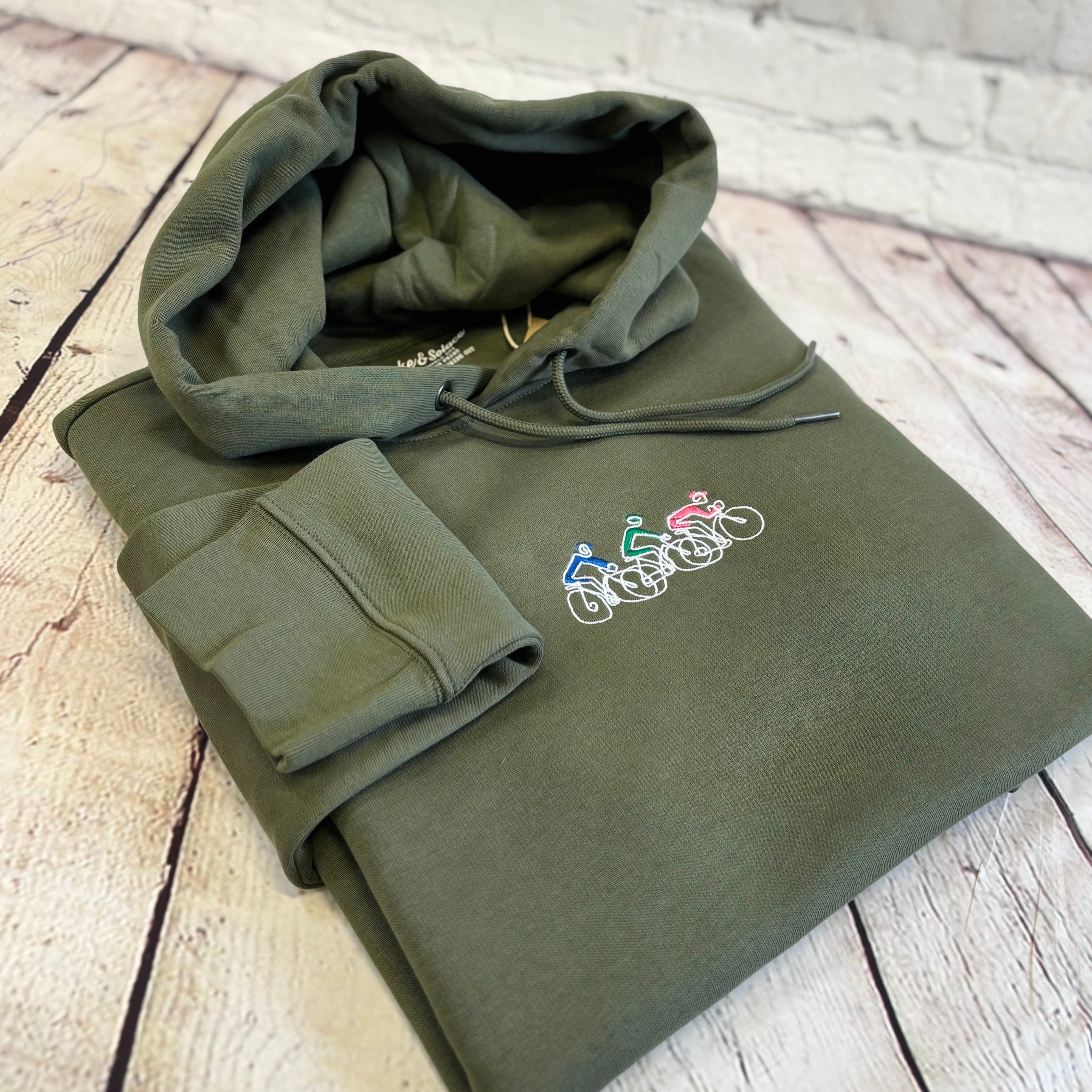 Bike Tour Embroidered Hoodie (w)