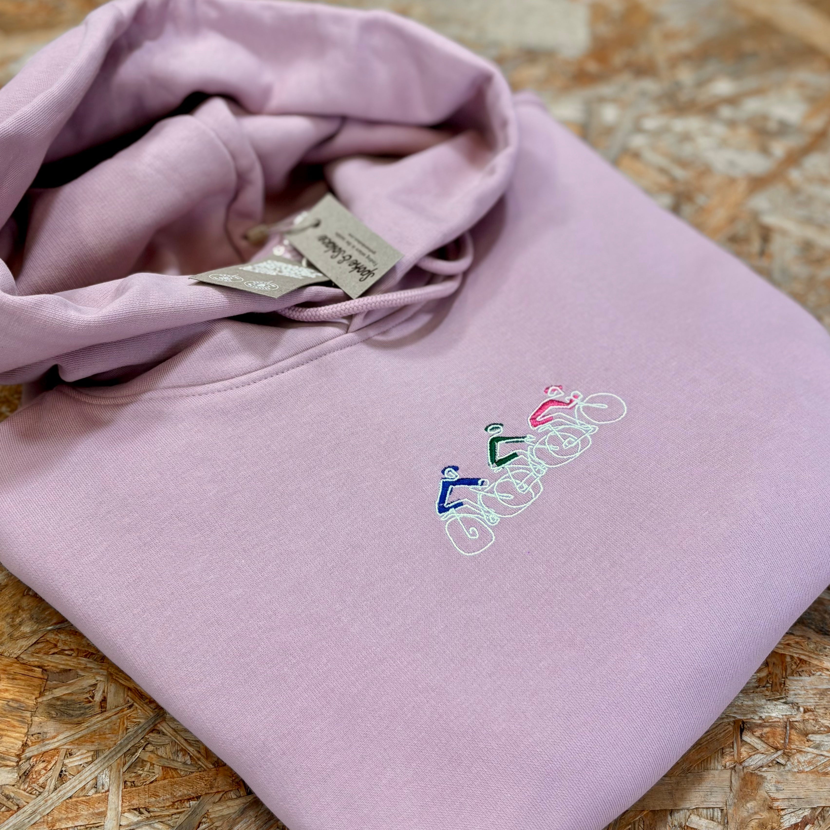 Bike Tour Embroidered Hoodie (w)