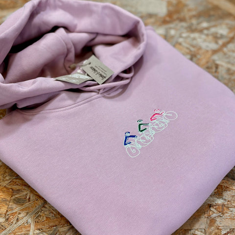 Bike Tour Embroidered Hoodie (w)