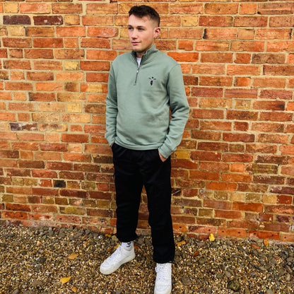 The Cavendish One - 1/4 Zip Sweatshirt (unisex)