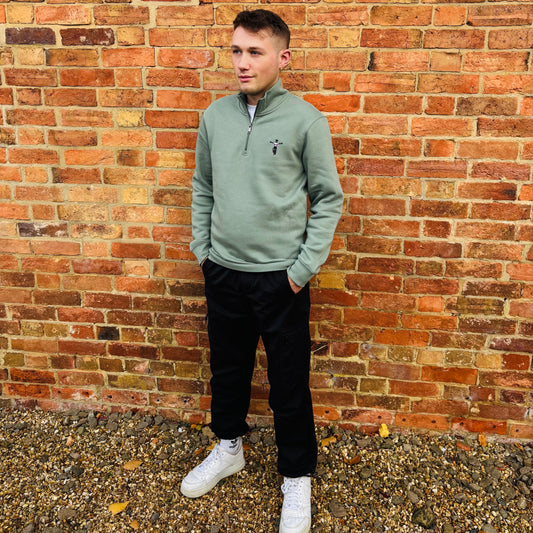 The Cavendish One - 1/4 Zip Sweatshirt (unisex)