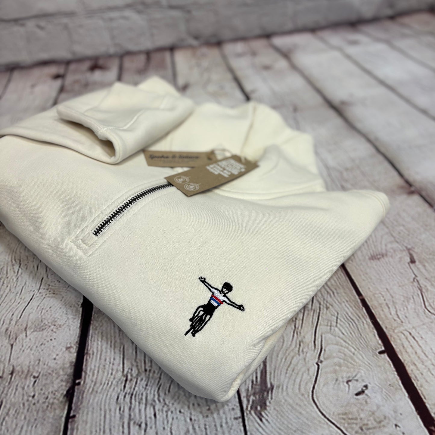 The Cavendish One - 1/4 Zip Sweatshirt (unisex)
