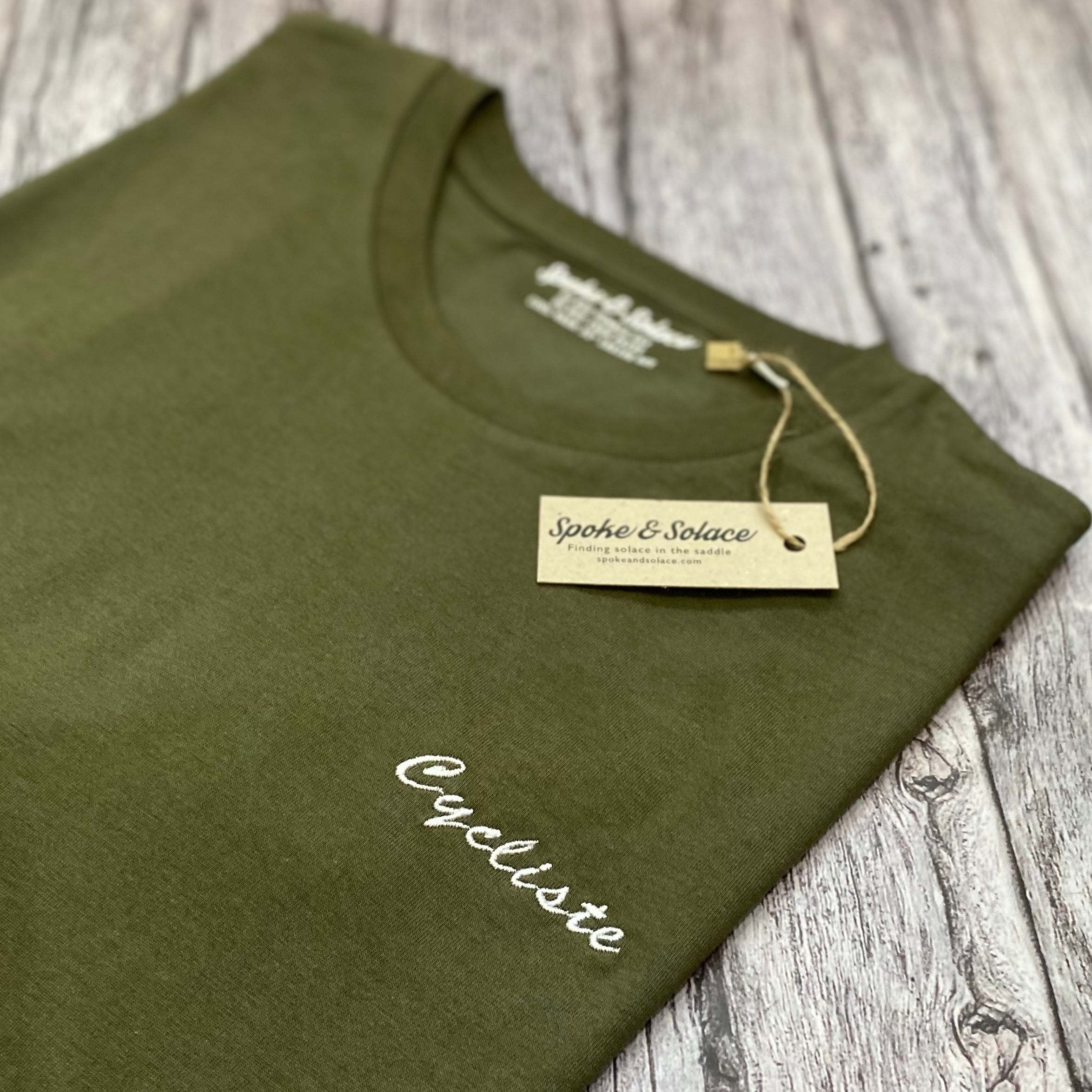 Cycliste Embroidered T-Shirt (New)