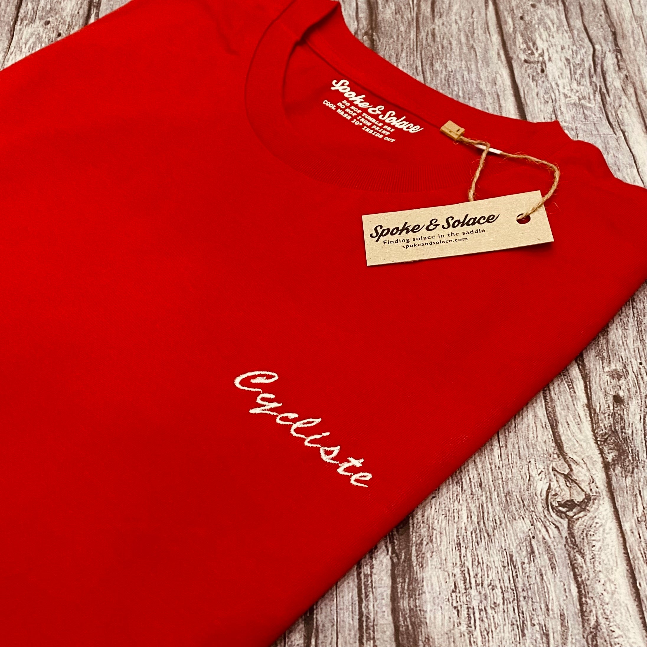 Cycliste Embroidered T-Shirt (New)