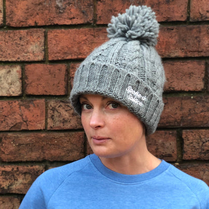Cable Knit Melange Beanie - Spoke and Solace - Spoke & Solace