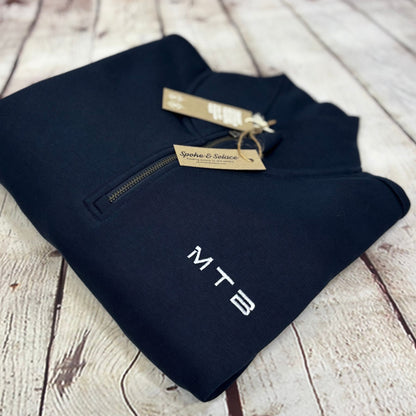 MTB - 1/4 Zip Sweatshirt - (unisex)