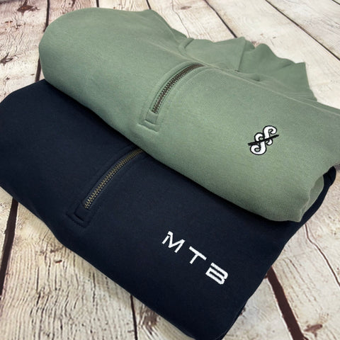 MTB - 1/4 Zip Sweatshirt - (unisex)
