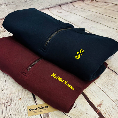Maillot Jaune - 1/4 Zip Sweatshirt - (unisex)