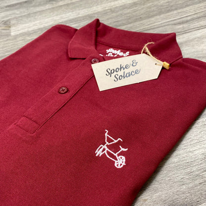 BMX, designed by Maxi (Age 7) Polo Shirt - Spoke & Solace