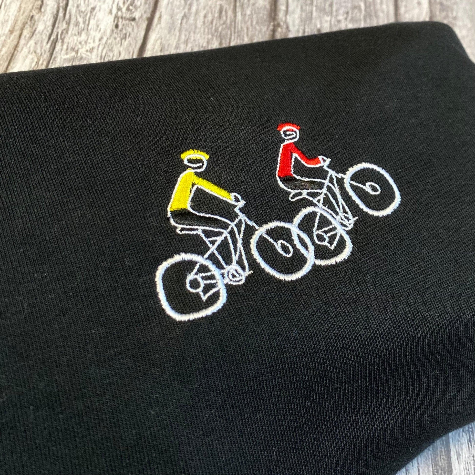 Women's Mountain Bike Tour Embroidered Tee - Spoke & Solace