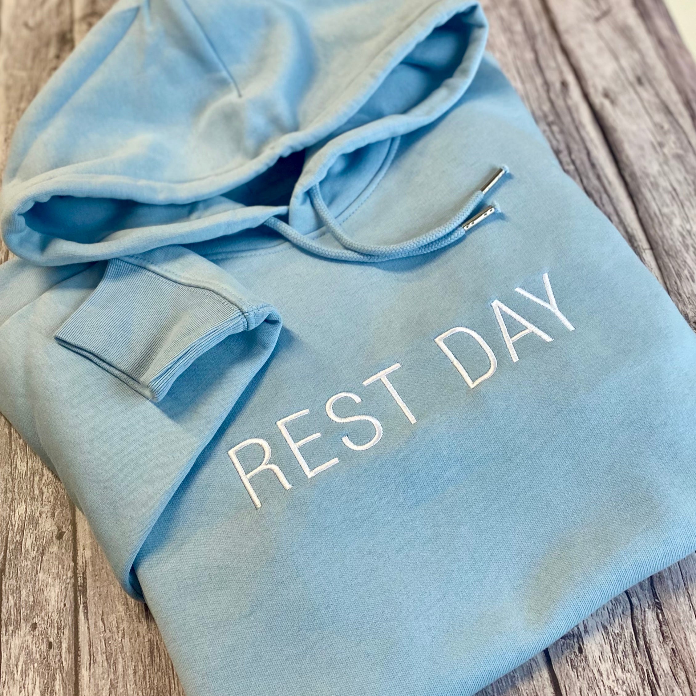 Rest Day Hoodie - Embroidered