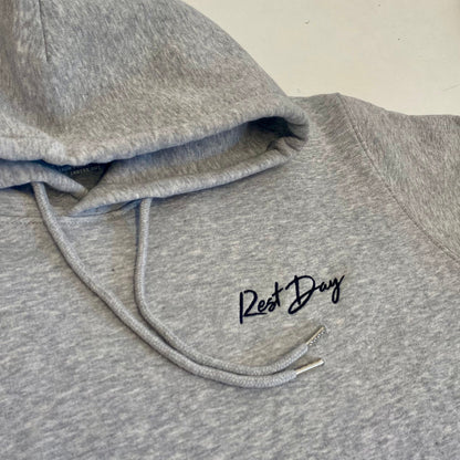 Rest Day Hoodie - Left chest embroidery