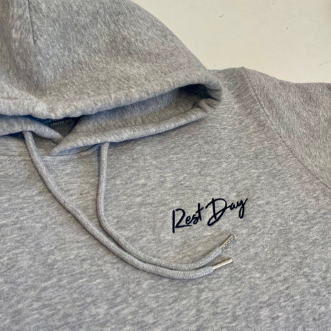 Rest Day Hoodie - Left chest embroidery