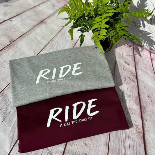 Women's RIDE It Like You Stole It Tee
