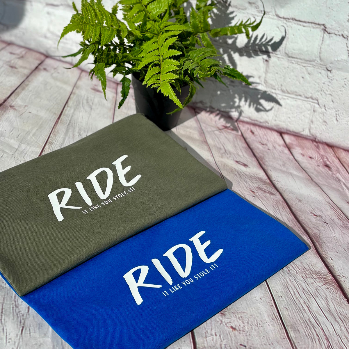 RIDE It Like You Stole It T-Shirt (NEW)