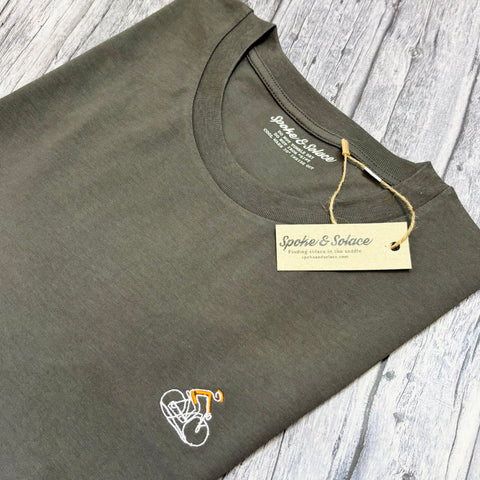 Road Rider T-Shirt Left Chest Embroidery (NEW)
