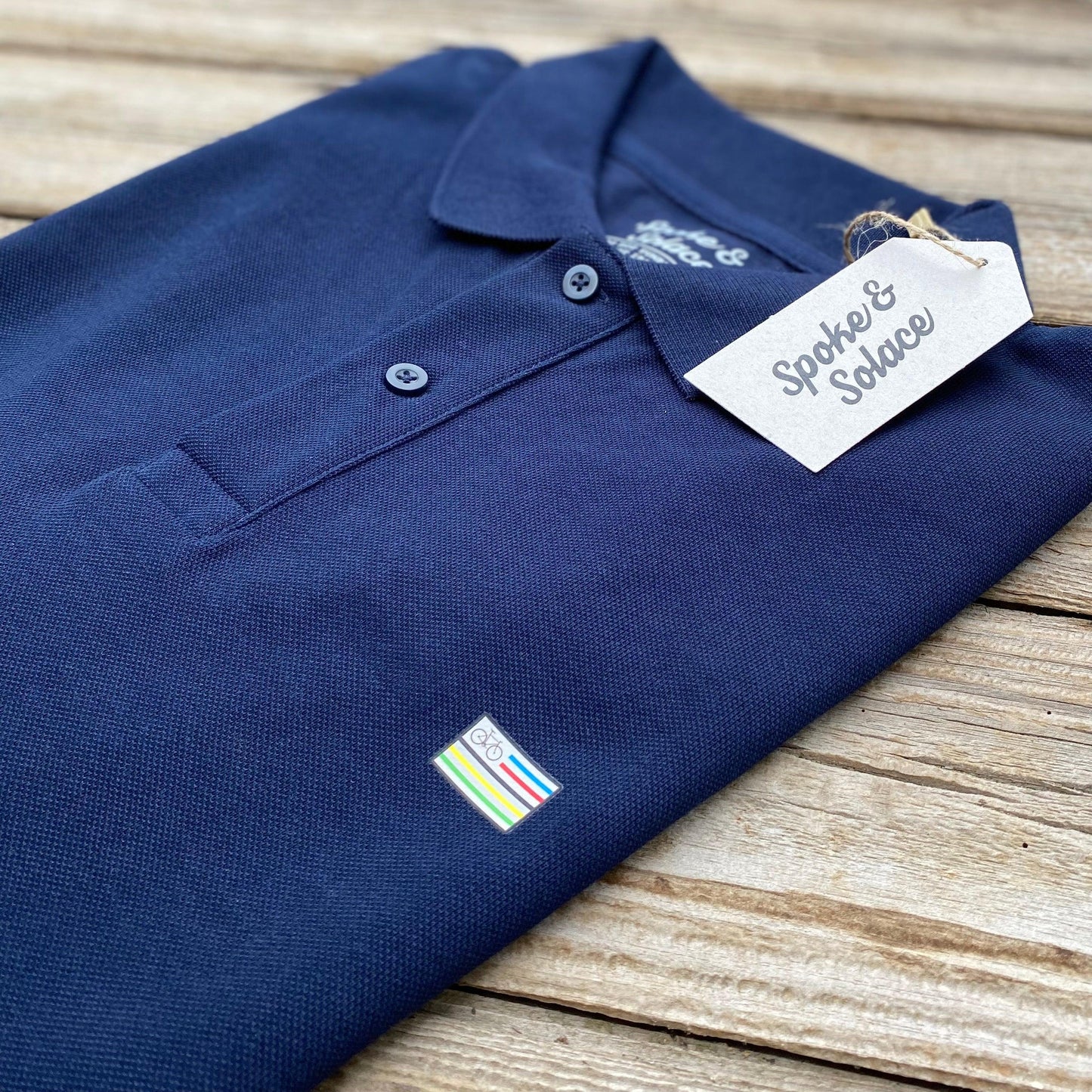 Road World Championship Inspired UCI Polo Shirt - Spoke & Solace