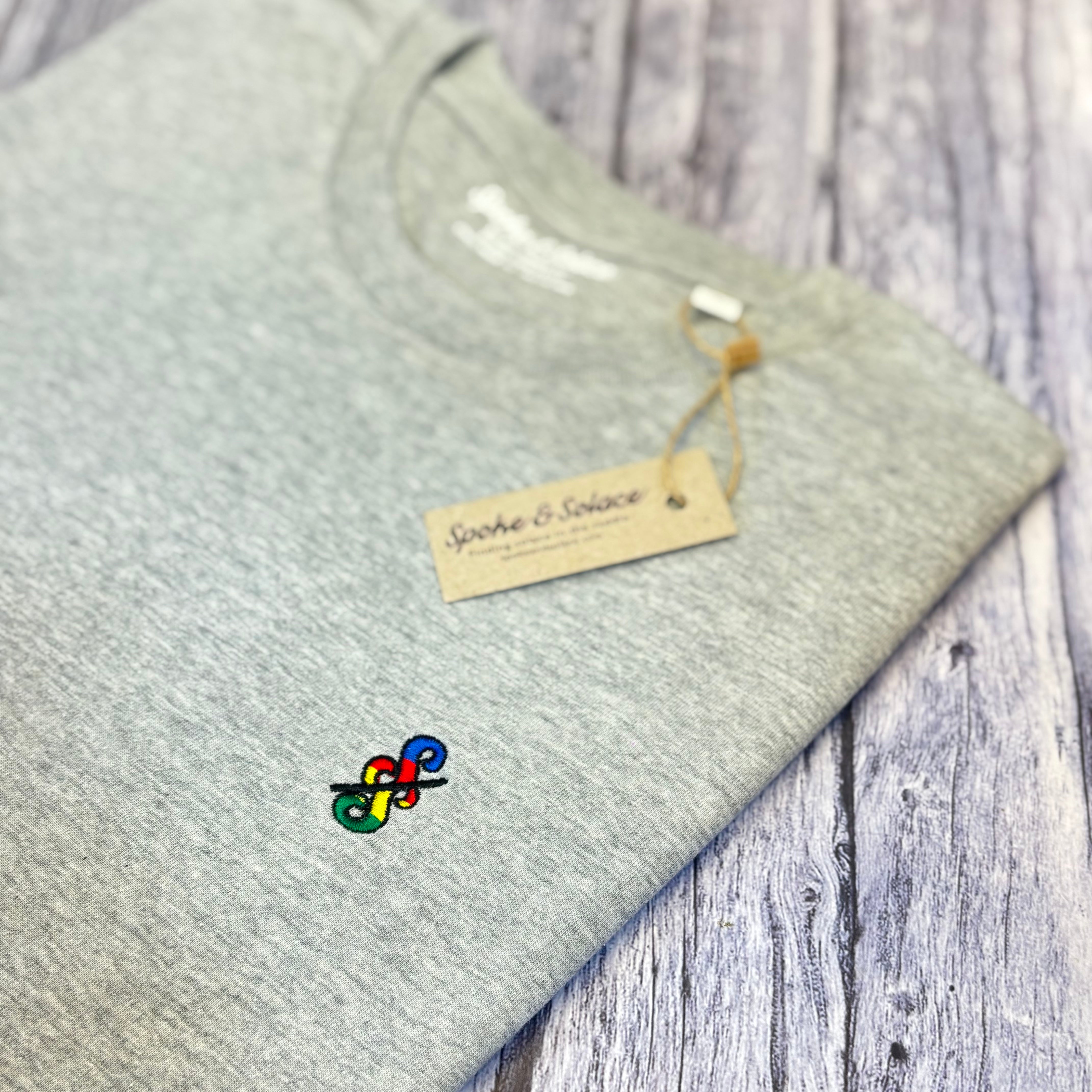 Spoke & Solace Embroidered Stripe T-Shirt (NEW)