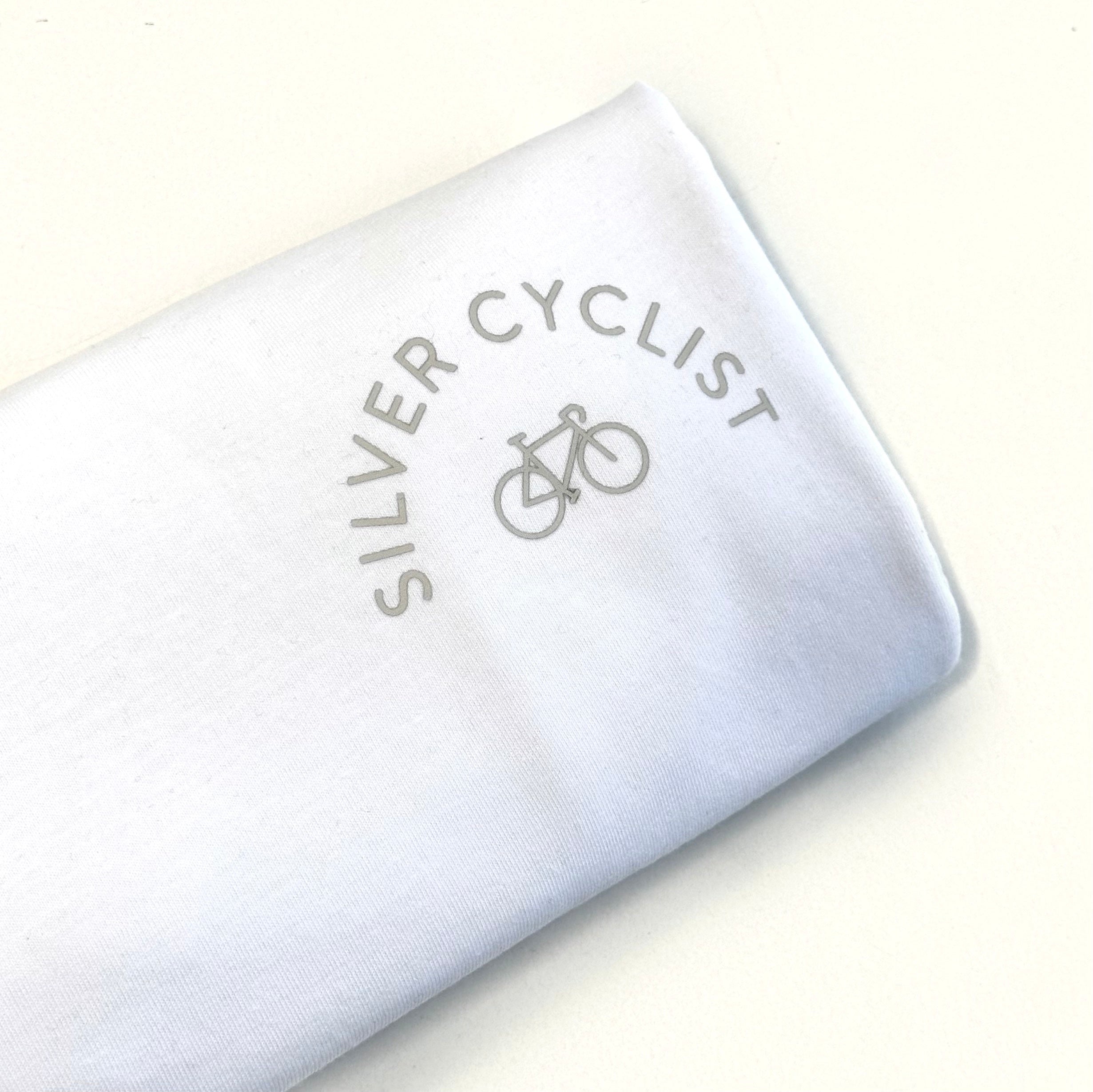 Silver Cyclist Long sleeve T-Shirt