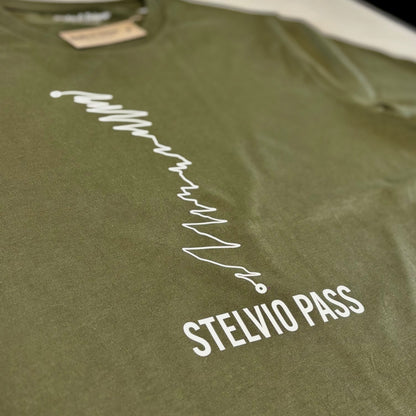Stelvio Pass Route T-shirt (NEW)