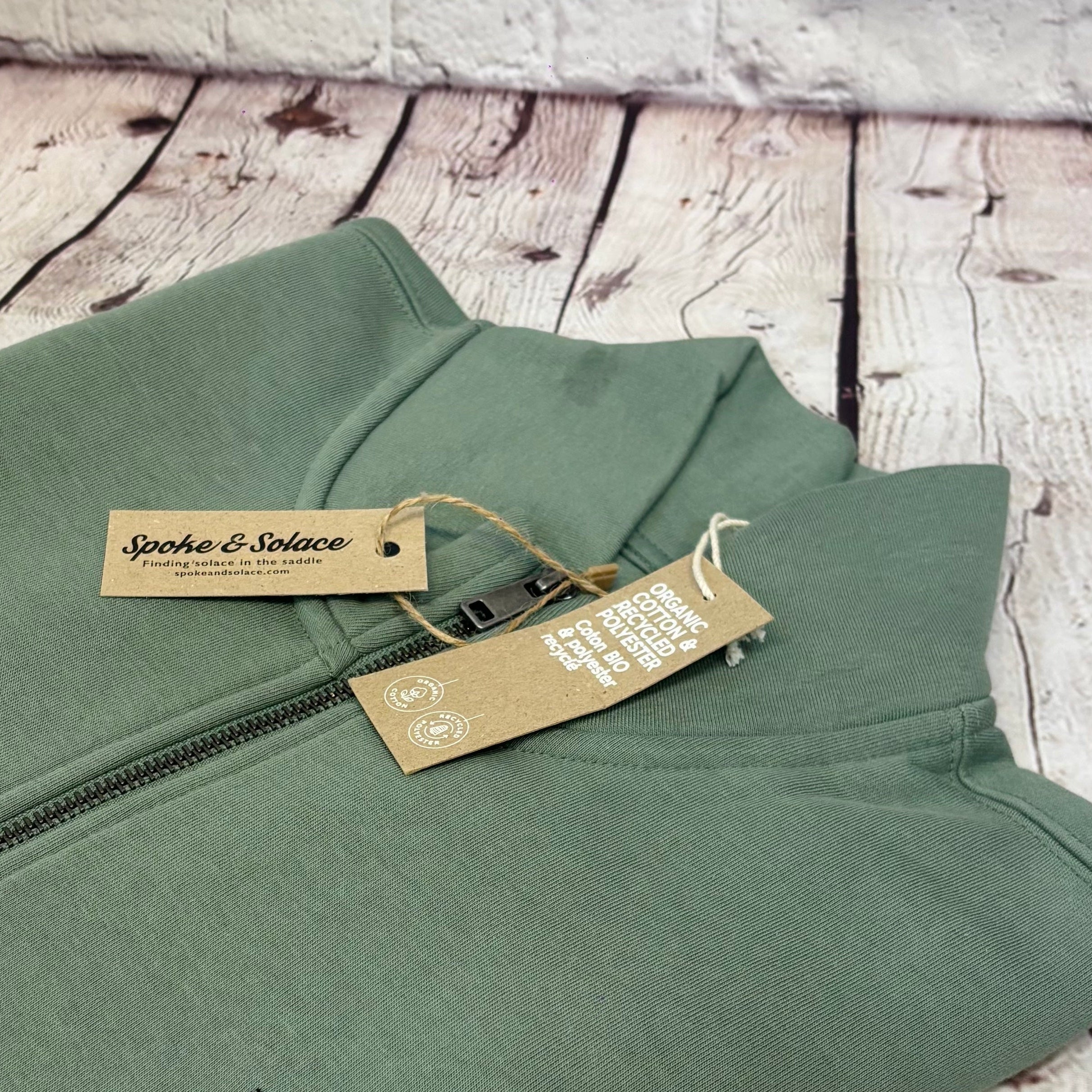 1/4 Zip Sweatshirt - Plain (unisex)