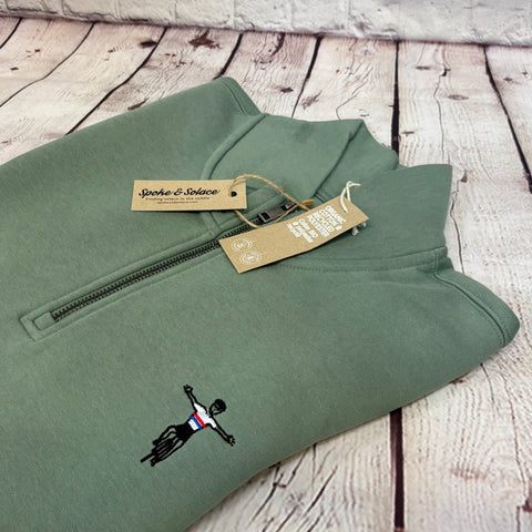 The Cavendish One - 1/4 Zip Sweatshirt (unisex)