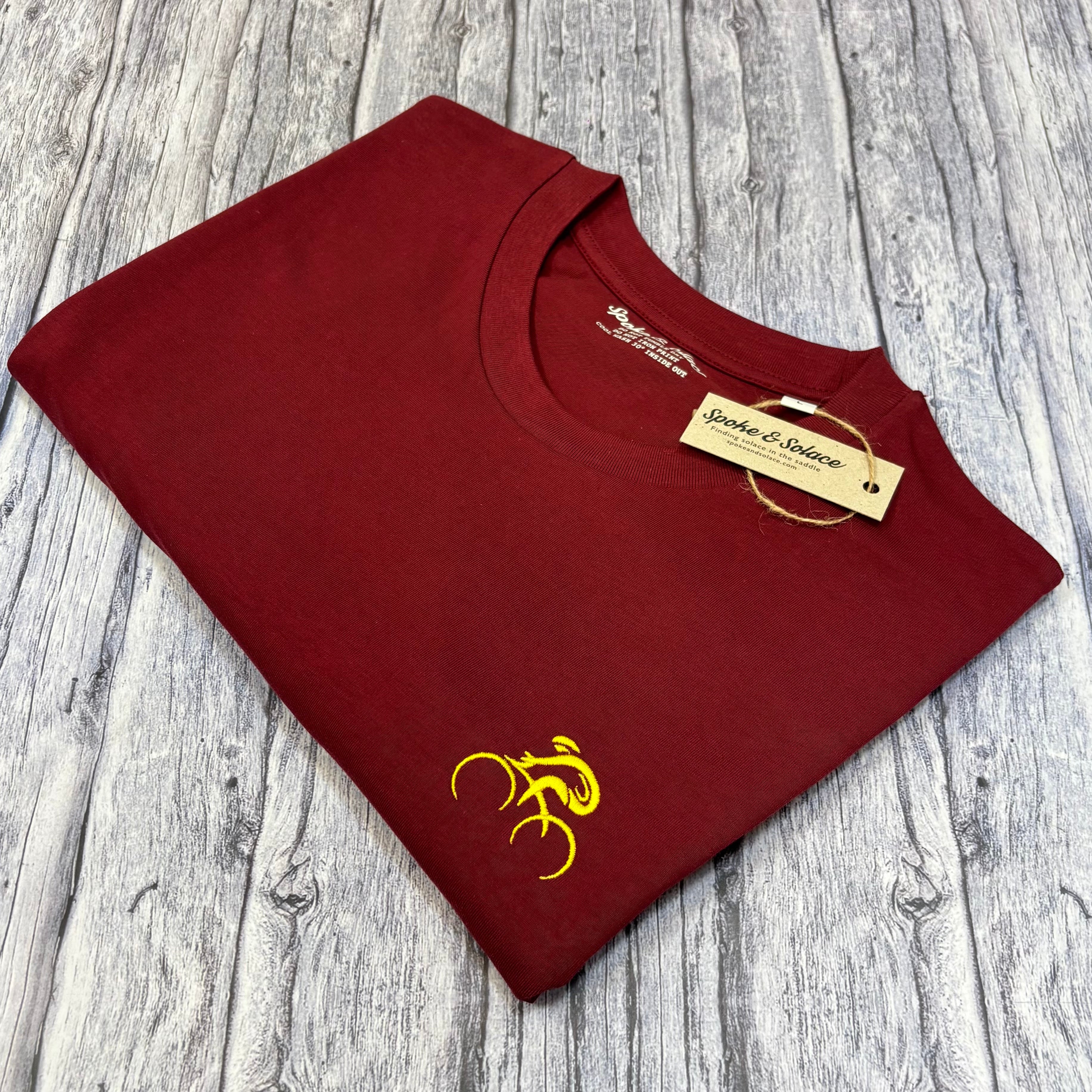 Tour de France Inspired Embroidered Cyclist T-shirt (NEW)