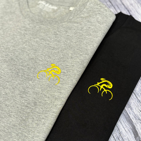 Tour de France Inspired Embroidered Cyclist T-shirt (NEW)