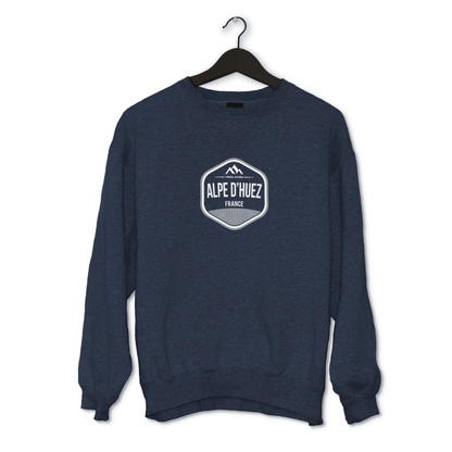 Alpe D'Huez Shield Sweatshirt - Spoke & Solace