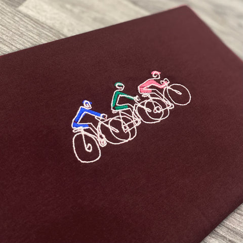Bike Tour Embroidered Sweatshirt