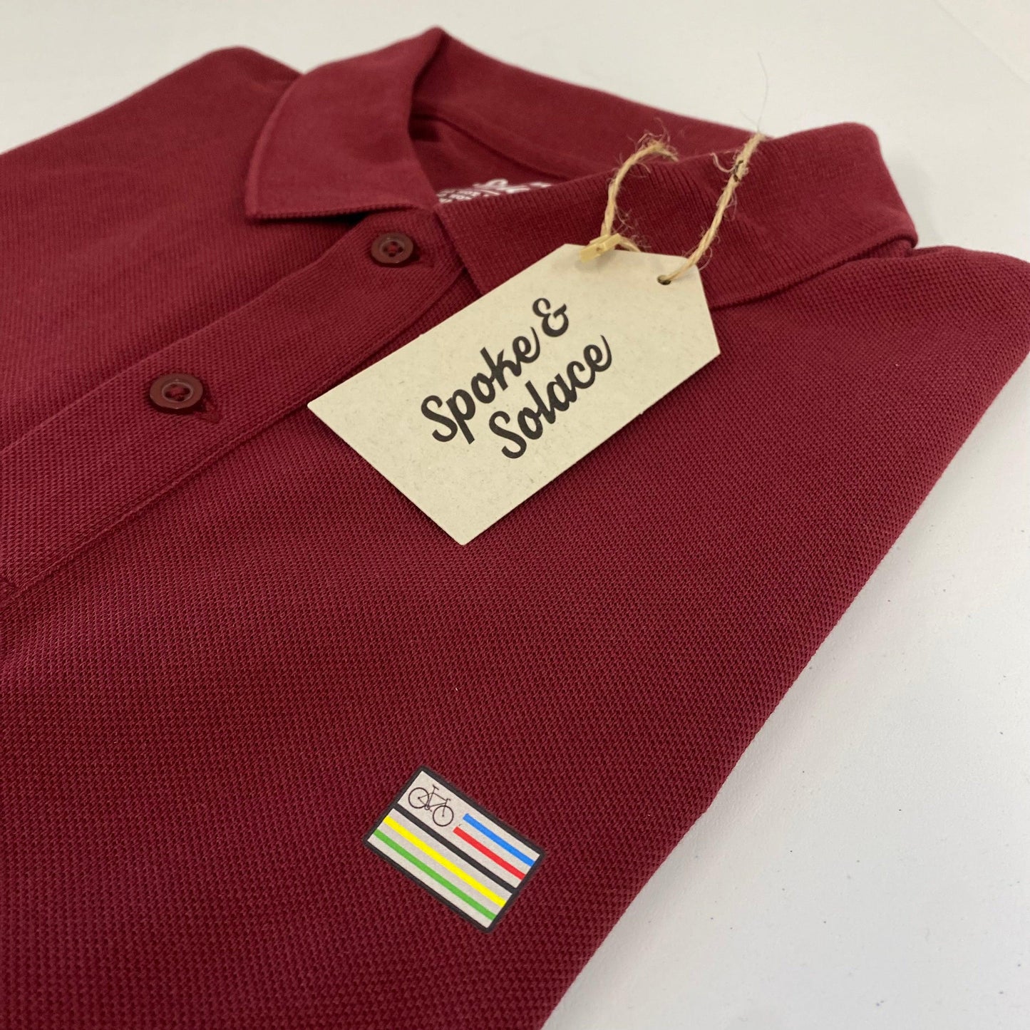 Road World Championship Inspired UCI Polo Shirt - Spoke & Solace