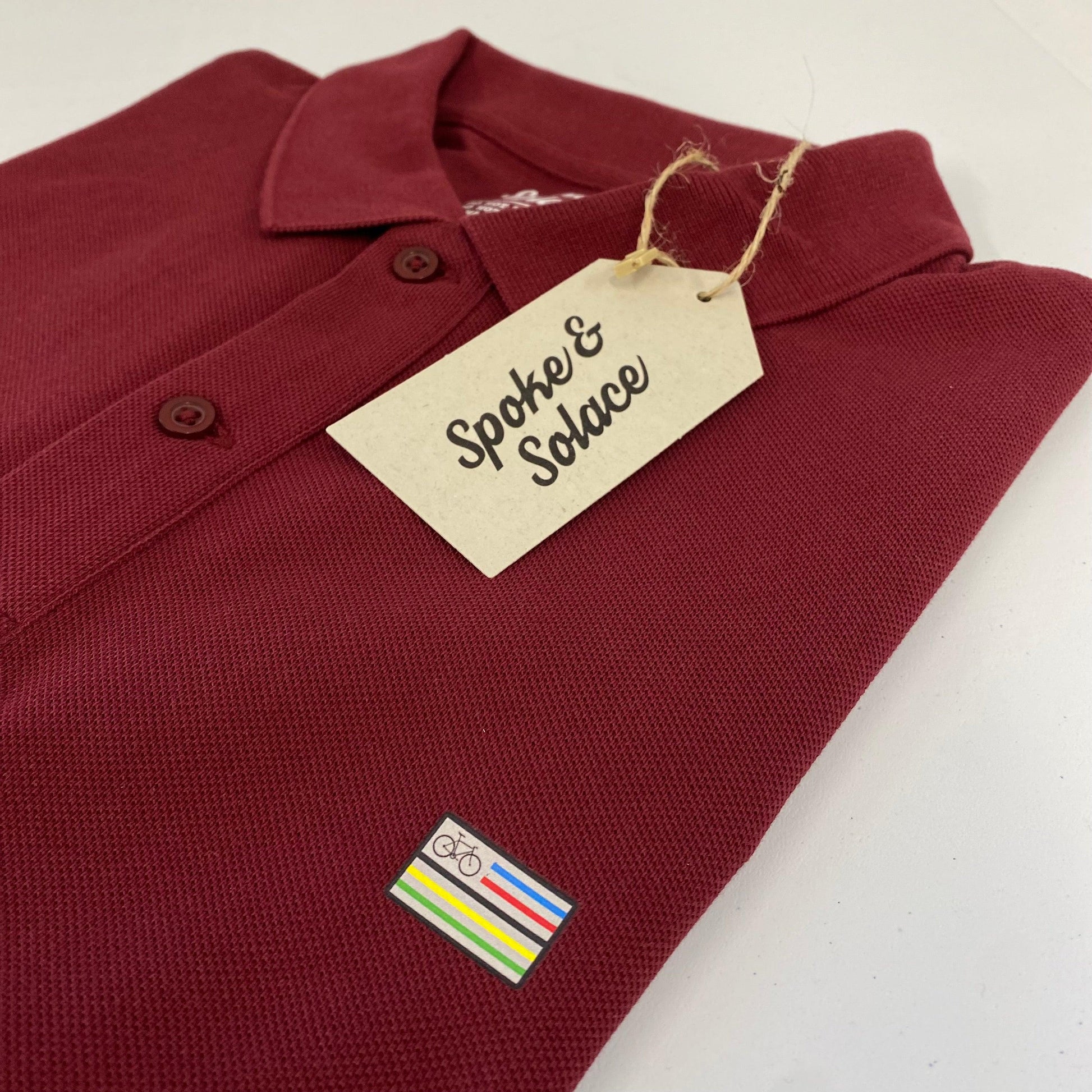 Road World Championship Inspired UCI Polo Shirt - Spoke & Solace