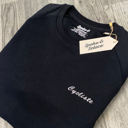 Cycliste Embroidered Sweatshirt - Spoke & Solace