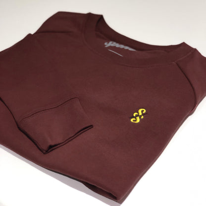 Spoke & Solace Embroidered Jaune Sweatshirt