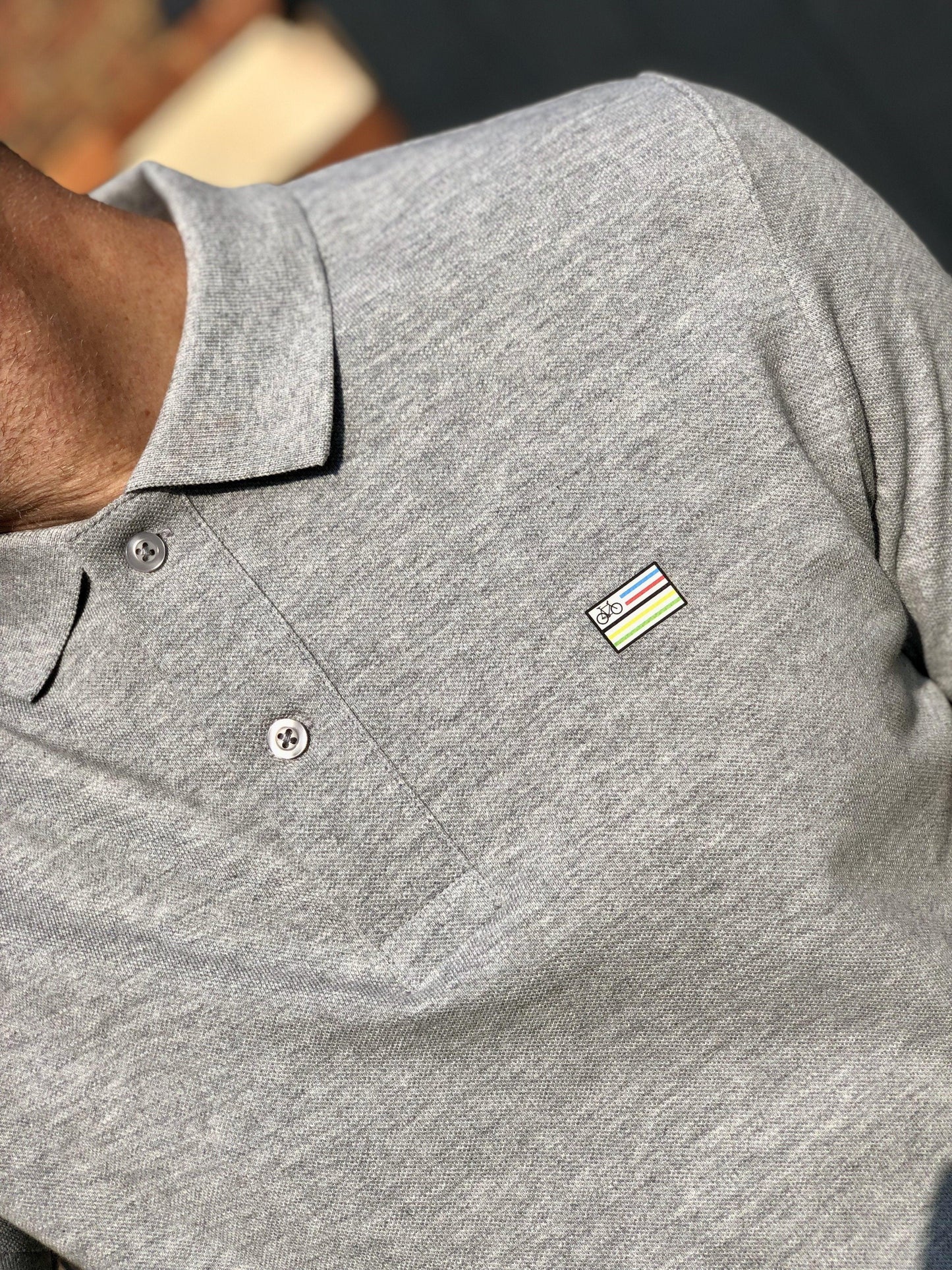 Road World Championship Inspired UCI Polo Shirt - Spoke & Solace