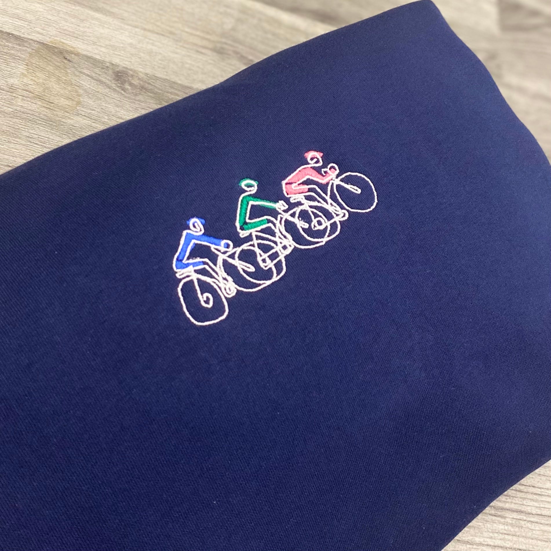 Women's Bike Tour Embroidered Tee - Spoke & Solace
