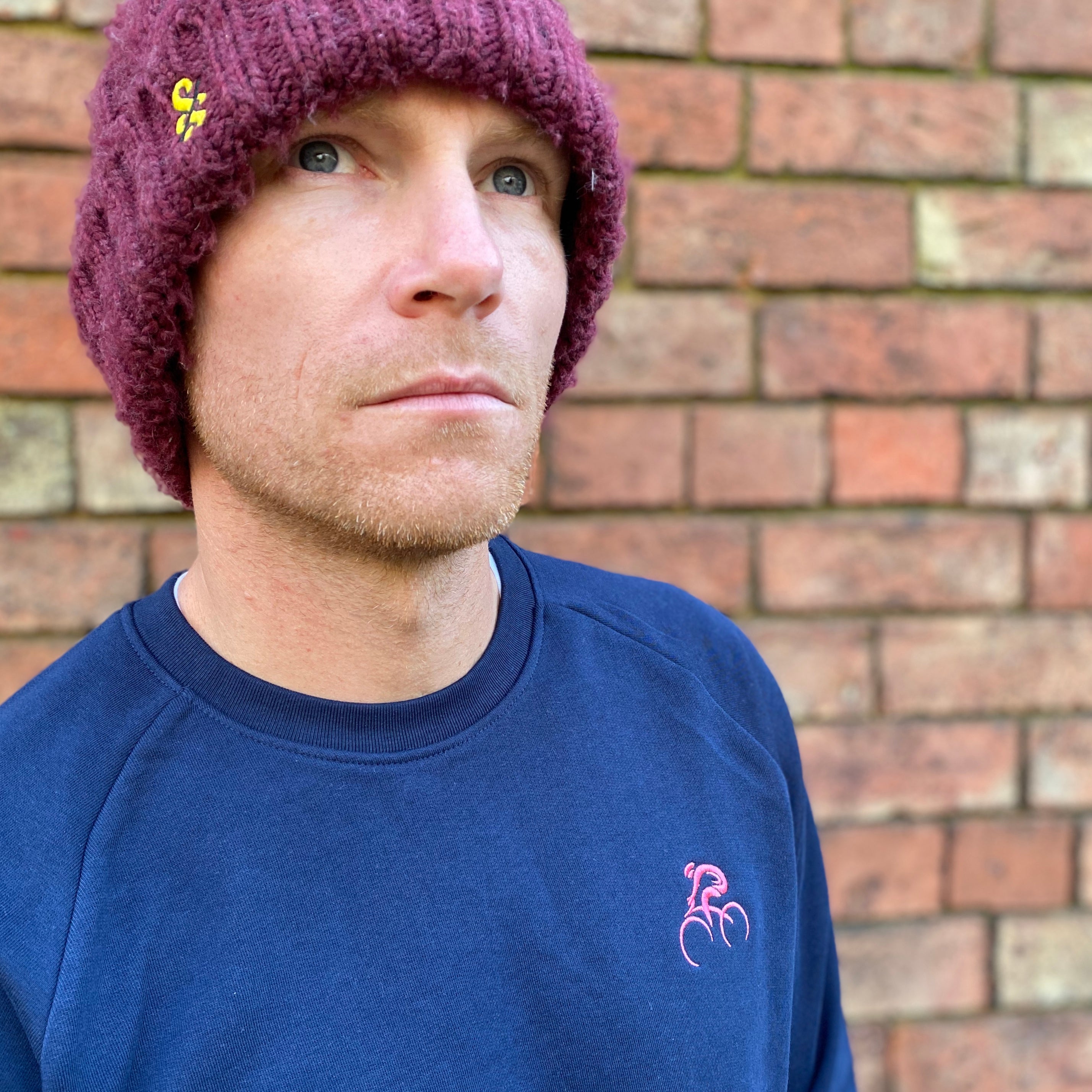 Giro Inspired Embroidered Cyclist Sweatshirt - Spoke & Solace