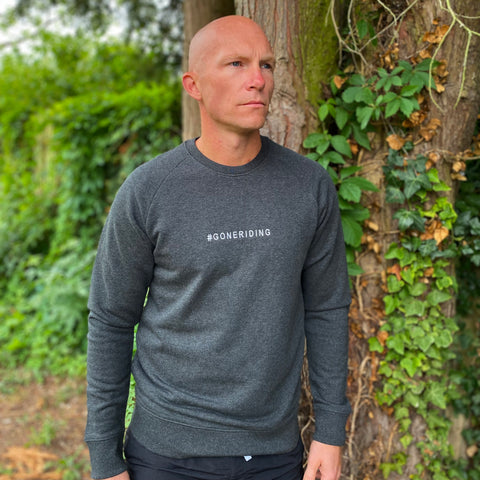#GONERIDING Embroidered Sweatshirt - Spoke & Solace