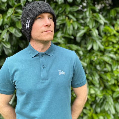 BMX, designed by Maxi (Age 7) Polo Shirt - Spoke & Solace