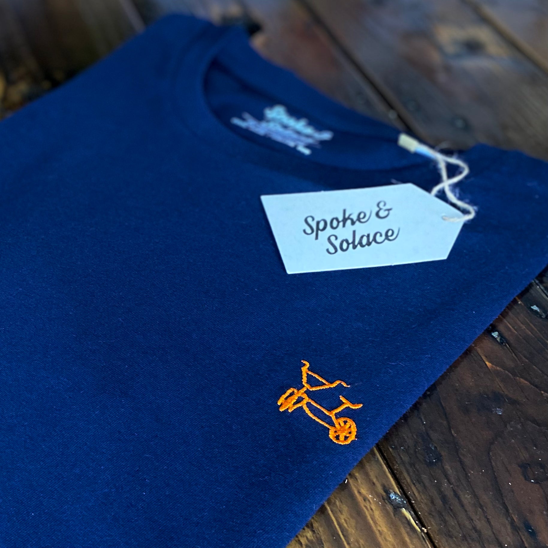 BMX, designed by Maxi (Age 7) T-Shirt - Spoke & Solace