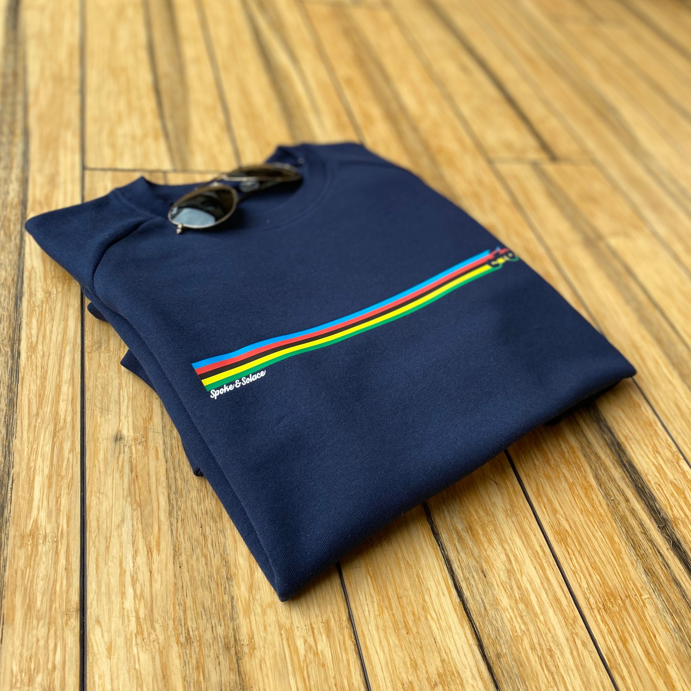 UCI Stripe Sweatshirt - Spoke & Solace