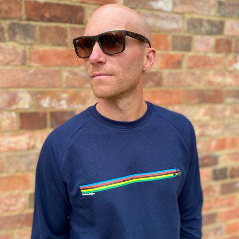 UCI Stripe Sweatshirt - Spoke & Solace