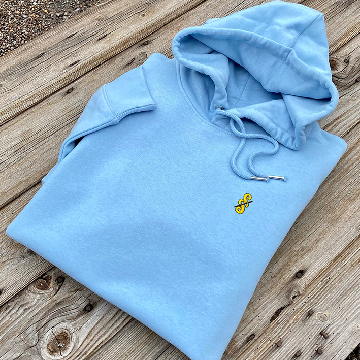 Spoke and Solace Embroidered Jaune Hoodie - Spoke & Solace