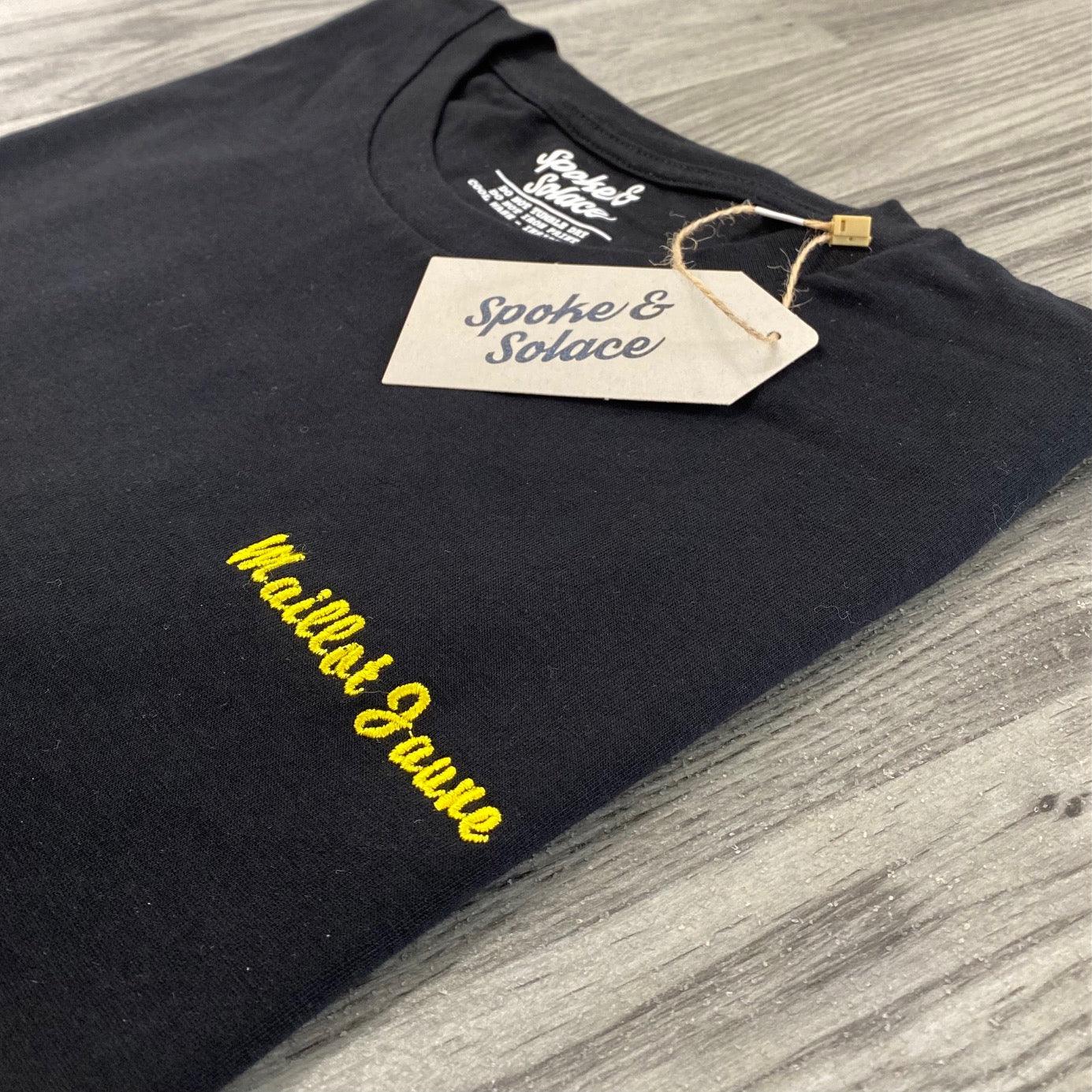 Maillot Jaune Embroidered T-Shirt - Spoke & Solace