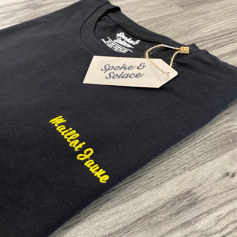 Maillot Jaune Embroidered Sweatshirt - Spoke & Solace