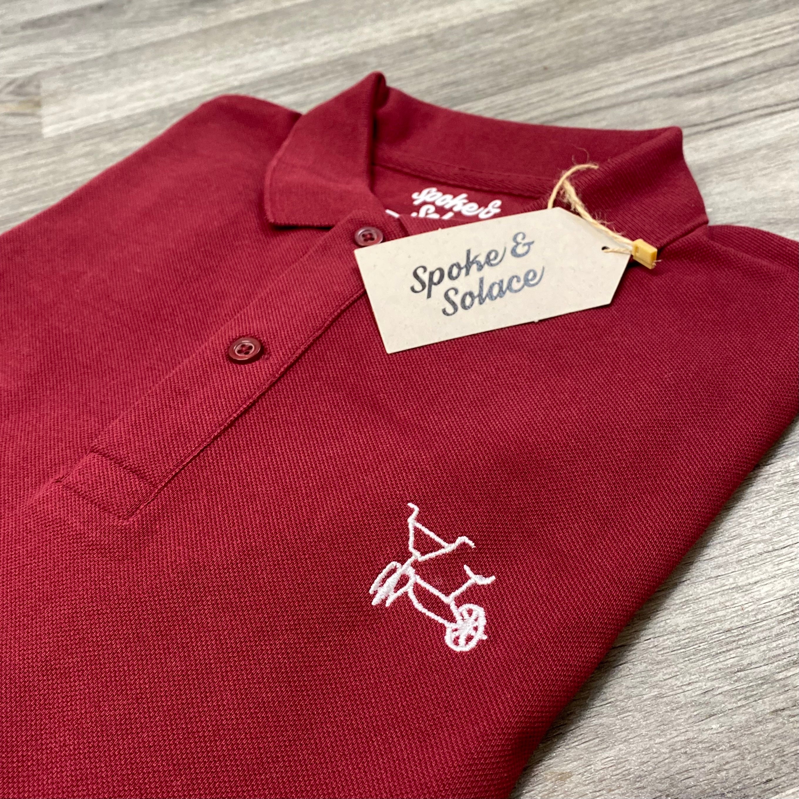 BMX, designed by Maxi (Age 7) Polo Shirt - Spoke & Solace
